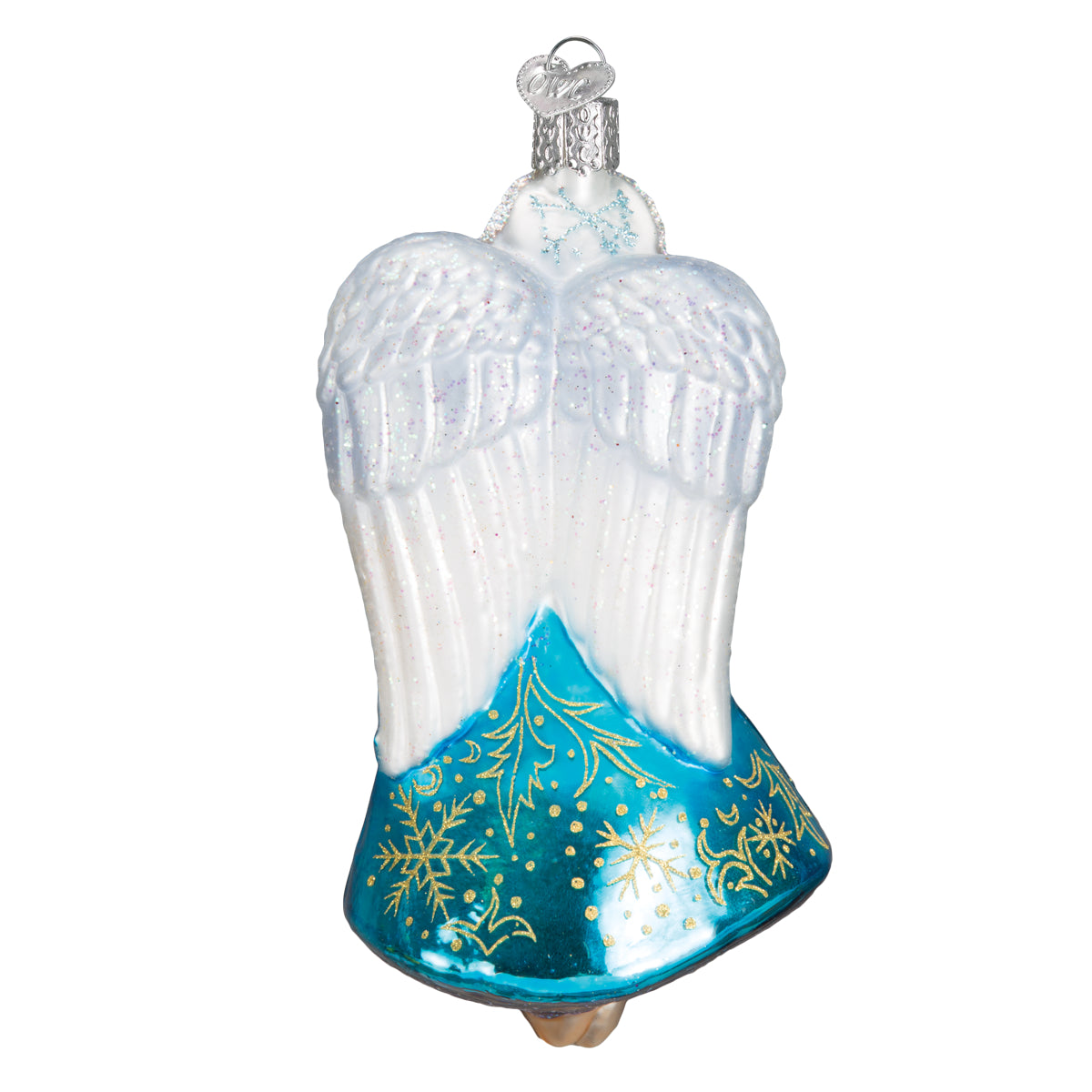 Glistening Snowflake Angel Old World Christmas