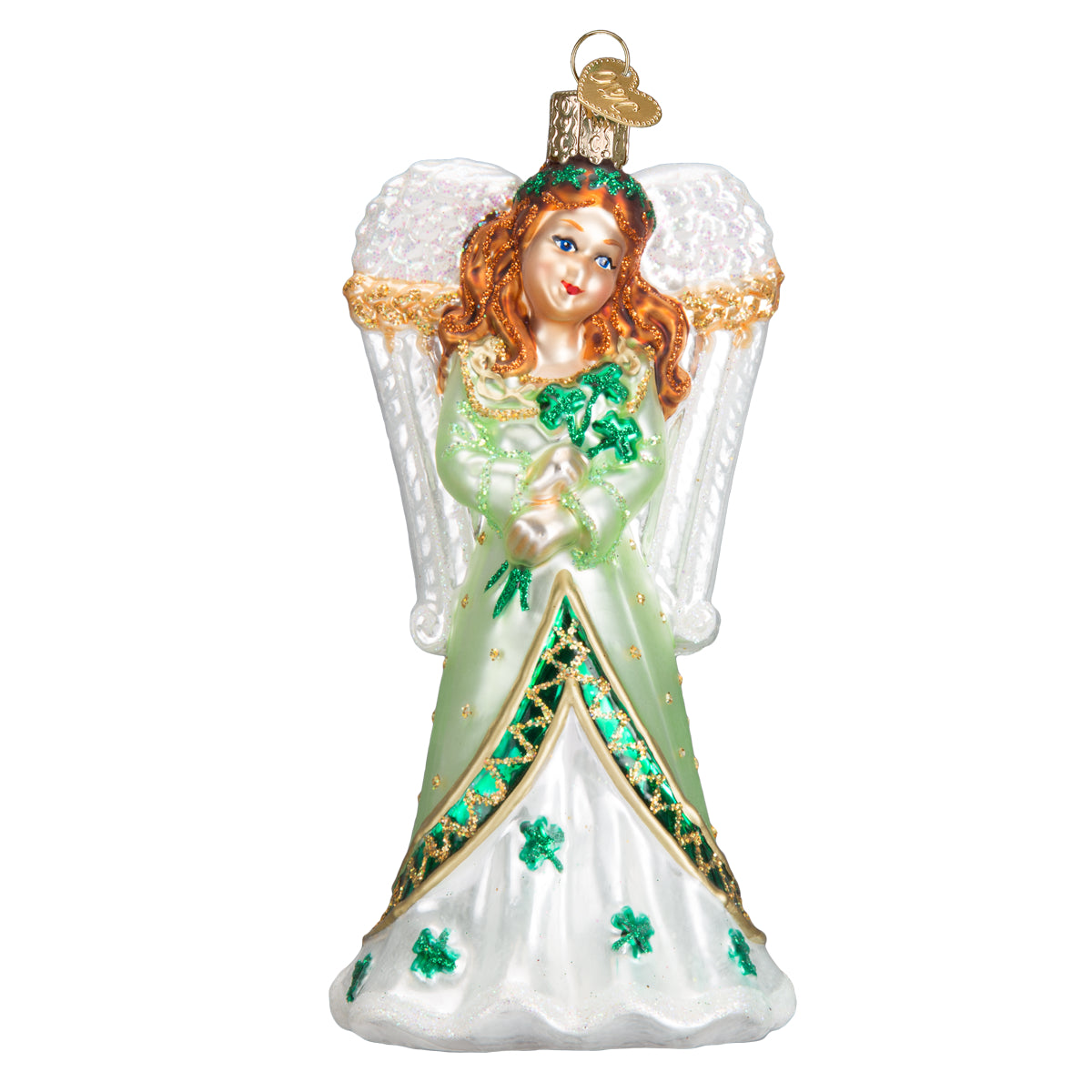 Irish Angel Ornament Old World Christmas