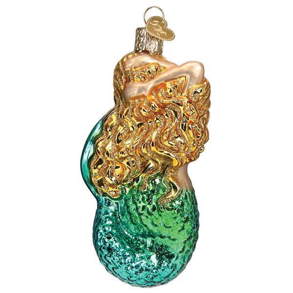 Seashell Mermaid Ornament Old World Christmas
