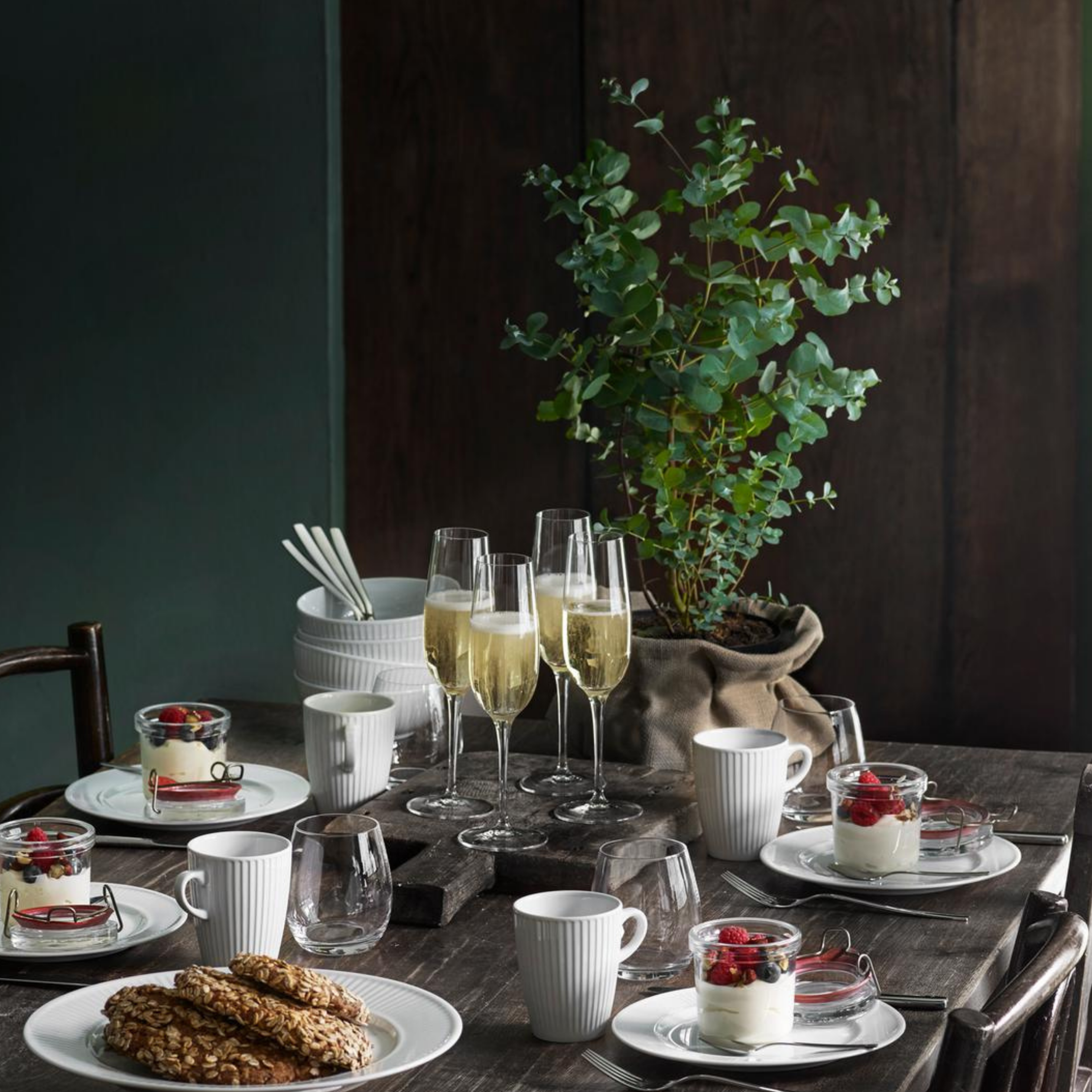 Plisse Cups, Sets of 4