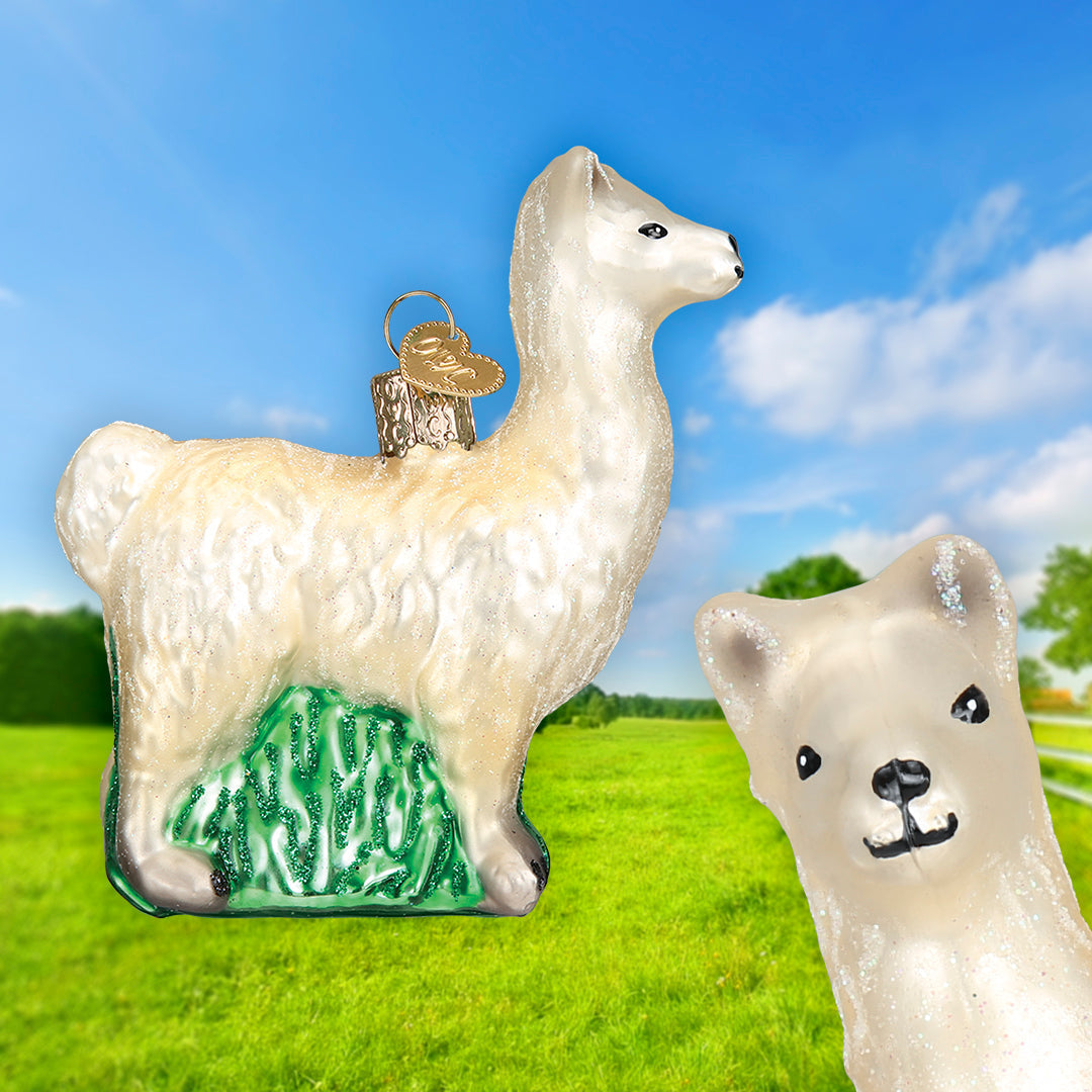 Llama Ornament Old World Christmas