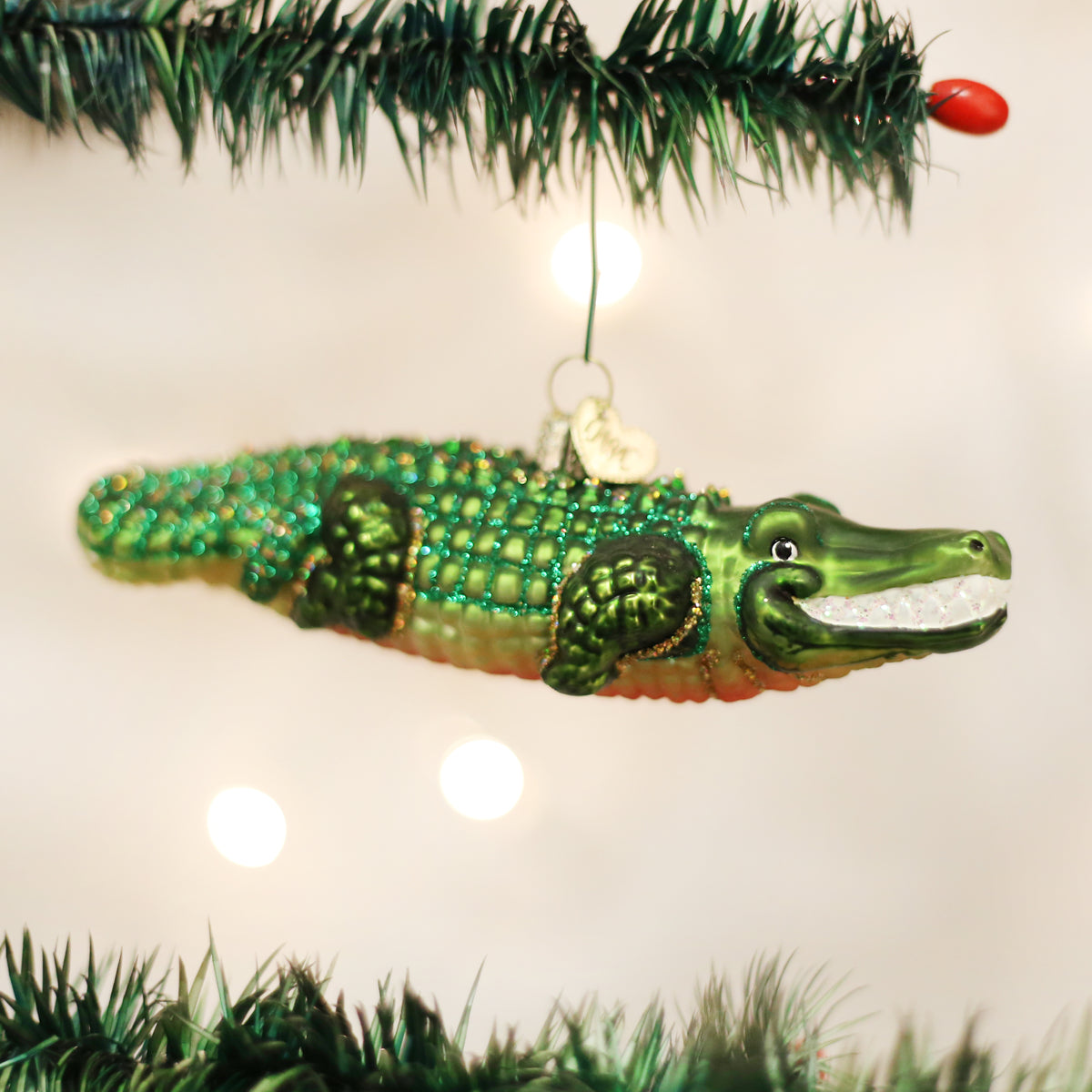 Alligator Ornament Old World Christmas