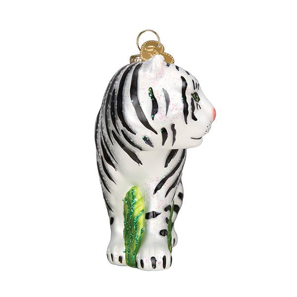White Tiger Ornament Old World Christmas