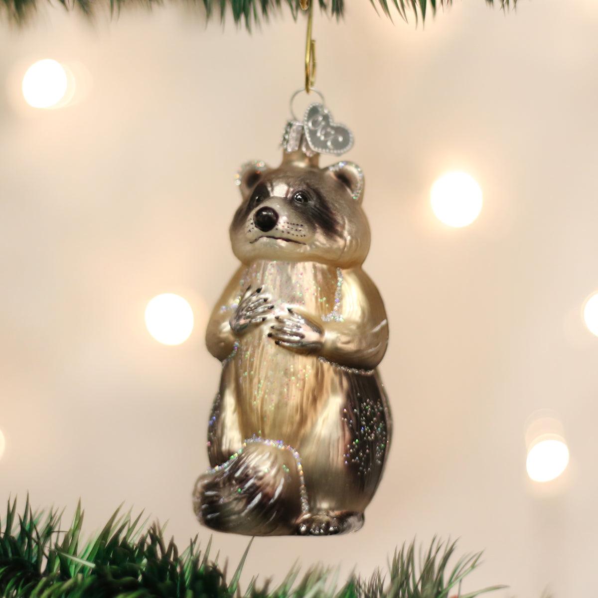Raccoon Ornament Old World Christmas