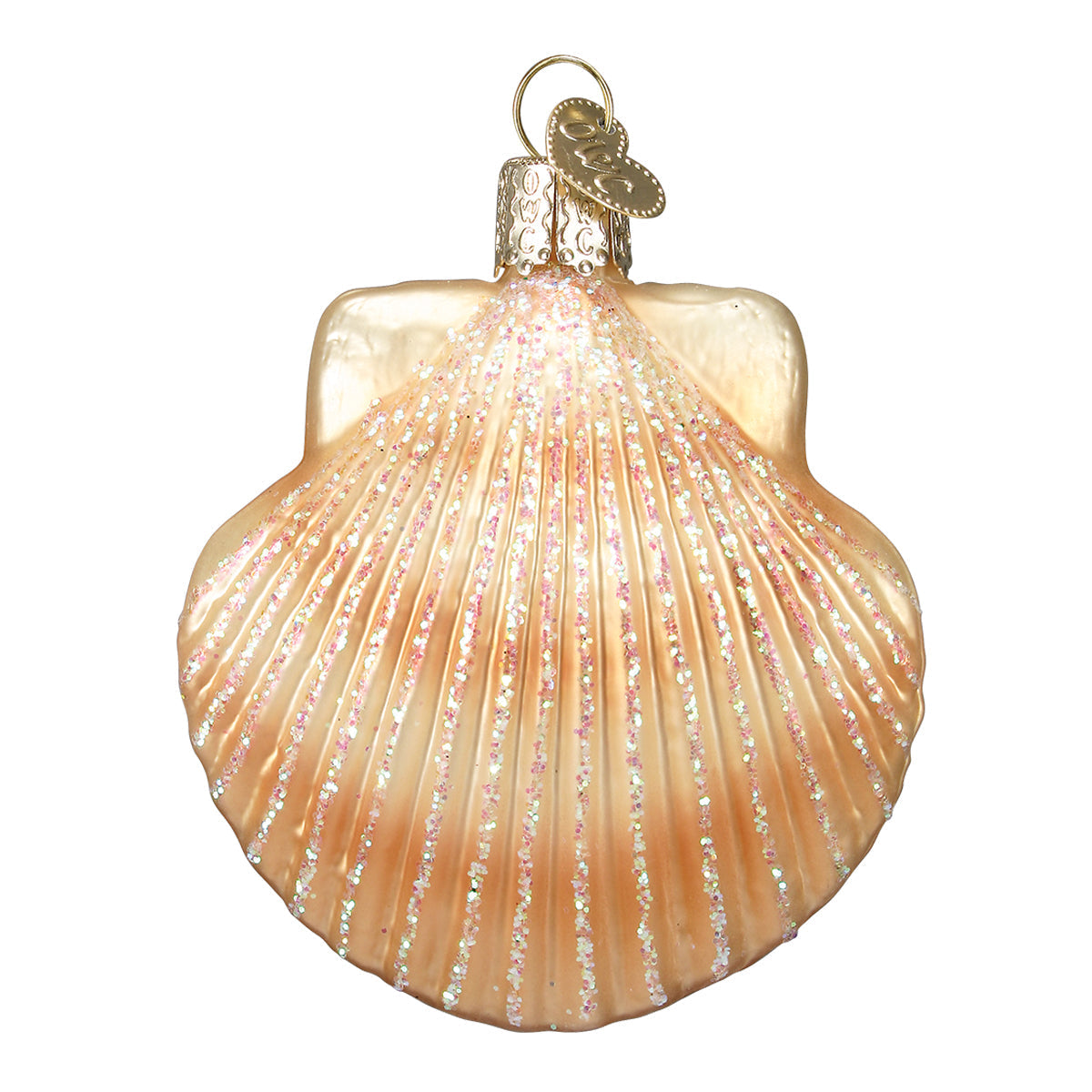 Scallop Shell Ornament Old World Christmas