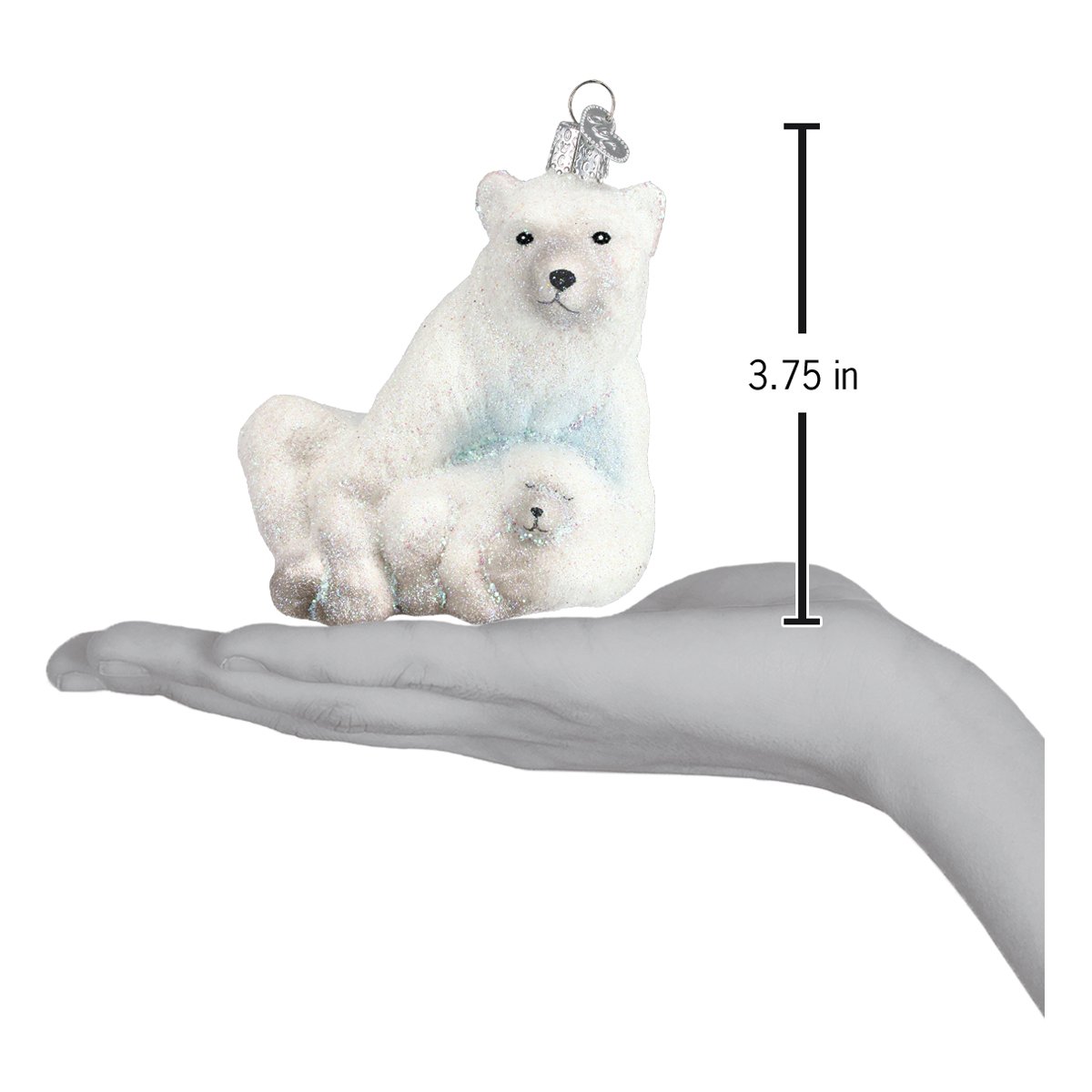 Polar Bear With Cub Old World Christmas