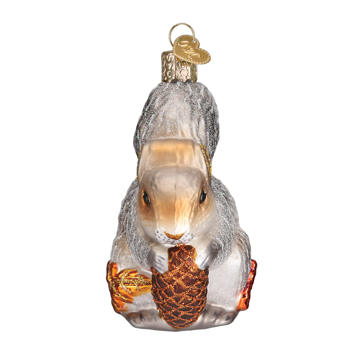 Hungry Squirrel Ornament Old World Christmas