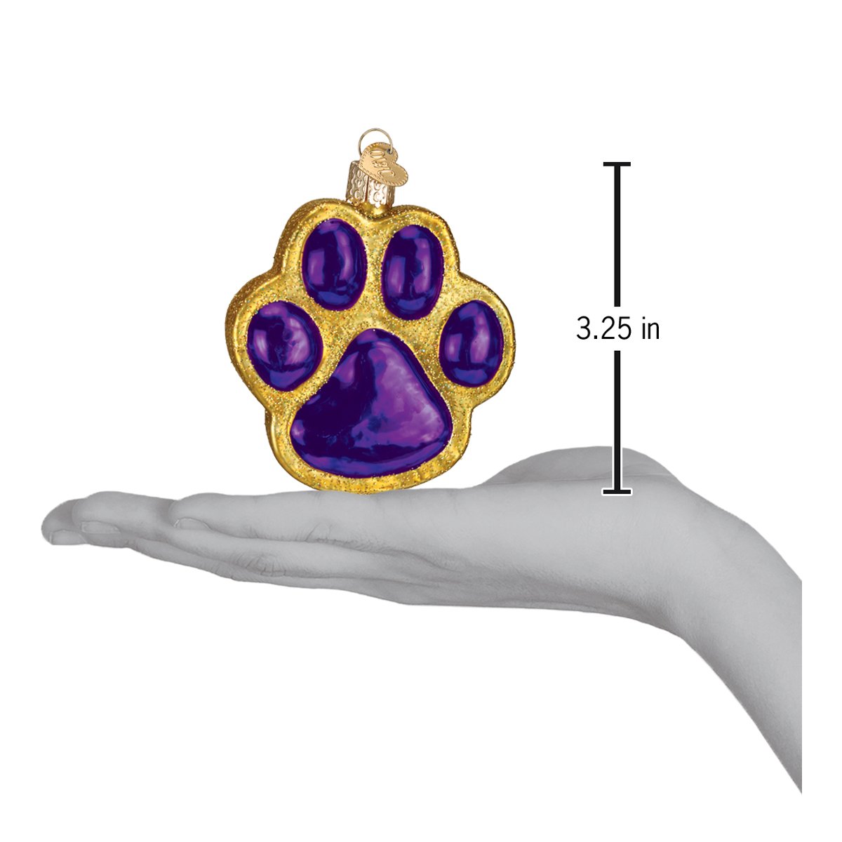 Paw Print Ornament Old World Christmas