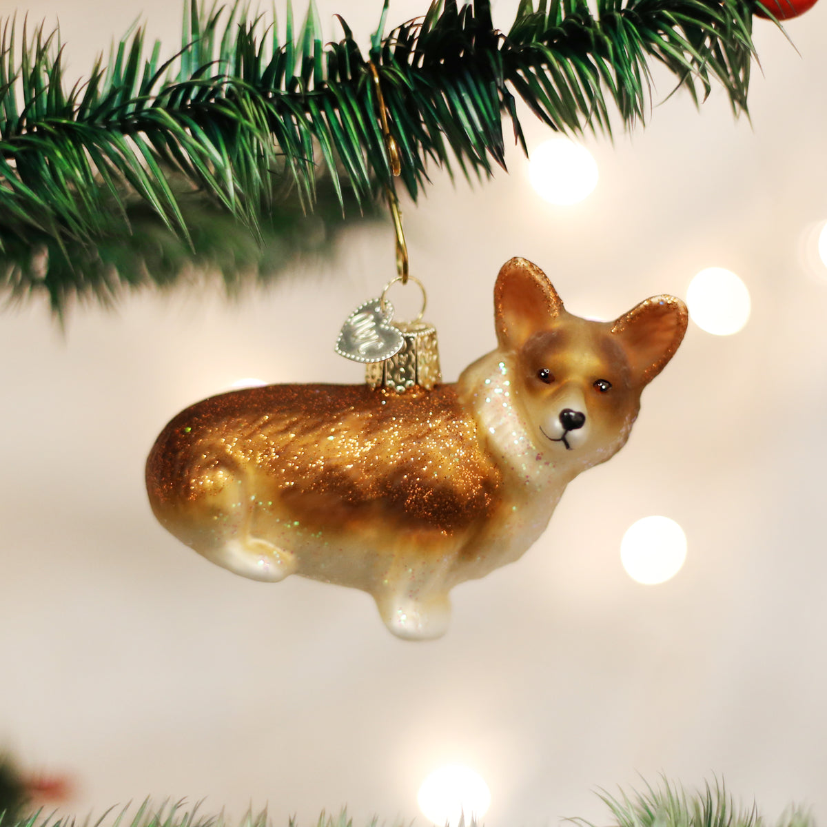 Pembroke Welsh Corgi Old World Christmas