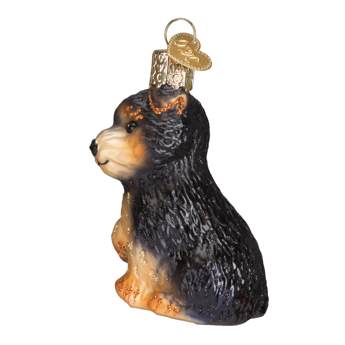Yorkie Puppy Ornament Old World Christmas