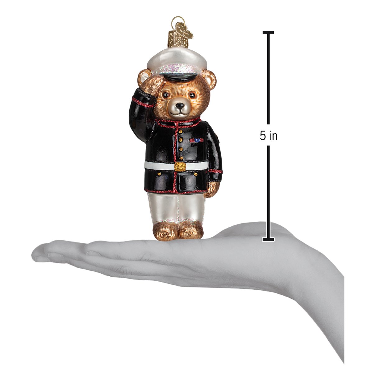 Marine Bear Ornament Old World Christmas