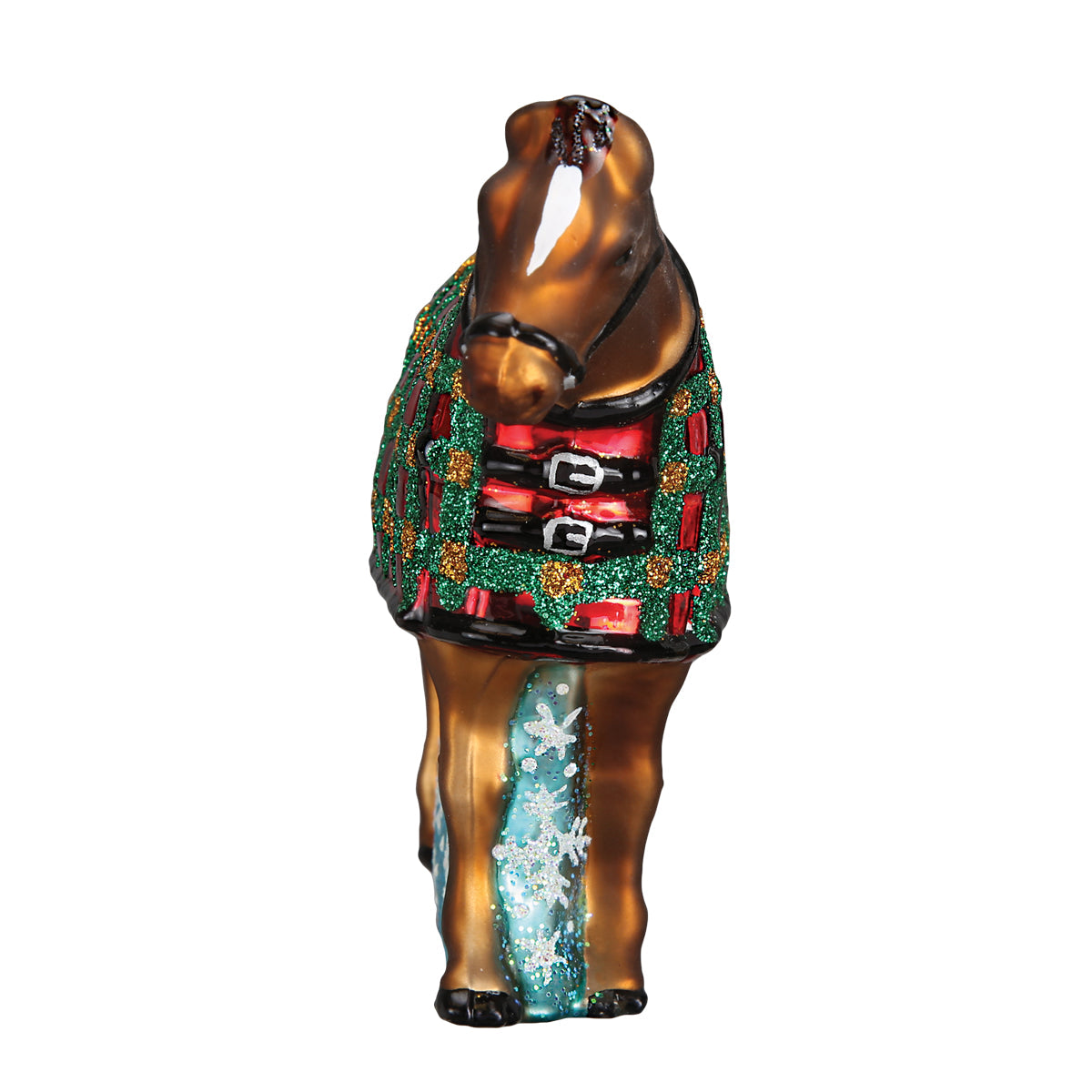 Snowflake Horse Ornament Old World Christmas