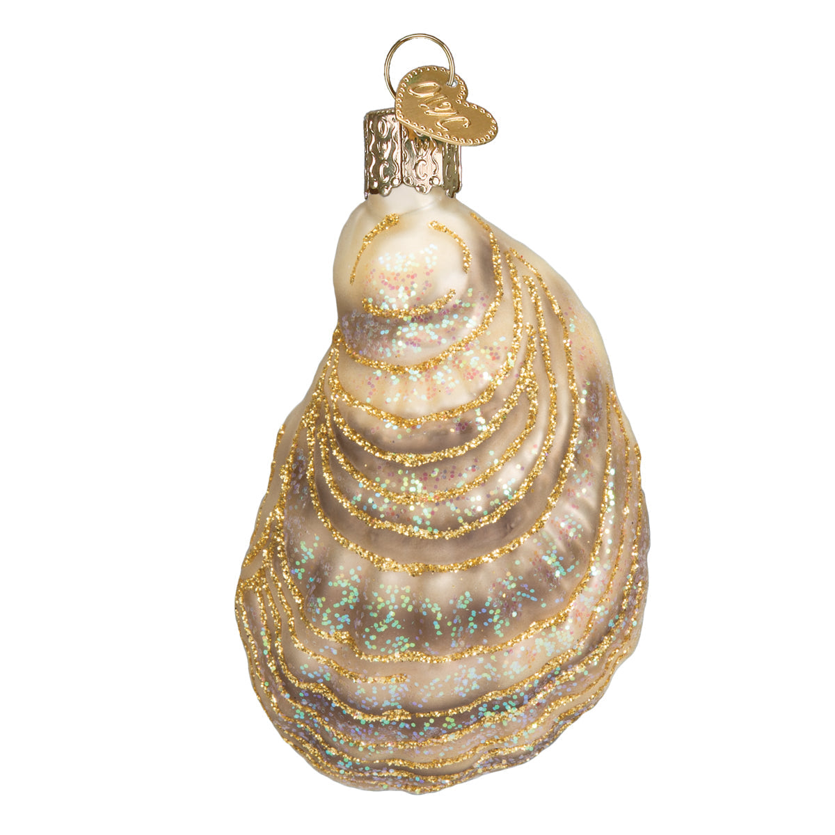 Oyster With Pearl Ornament Old World Christmas