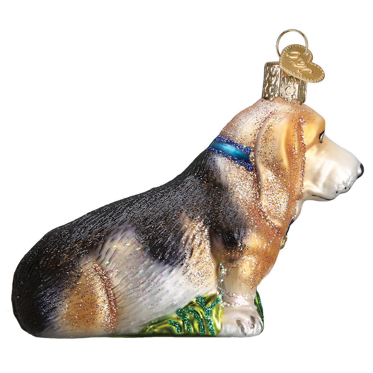 Basset Hound Ornament Old World Christmas