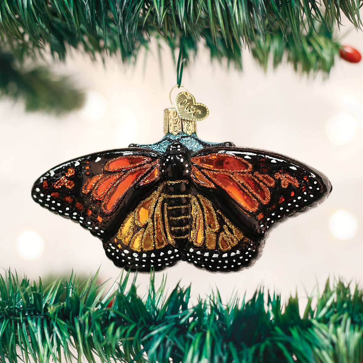 Monarch Butterfly Ornament Old World Christmas