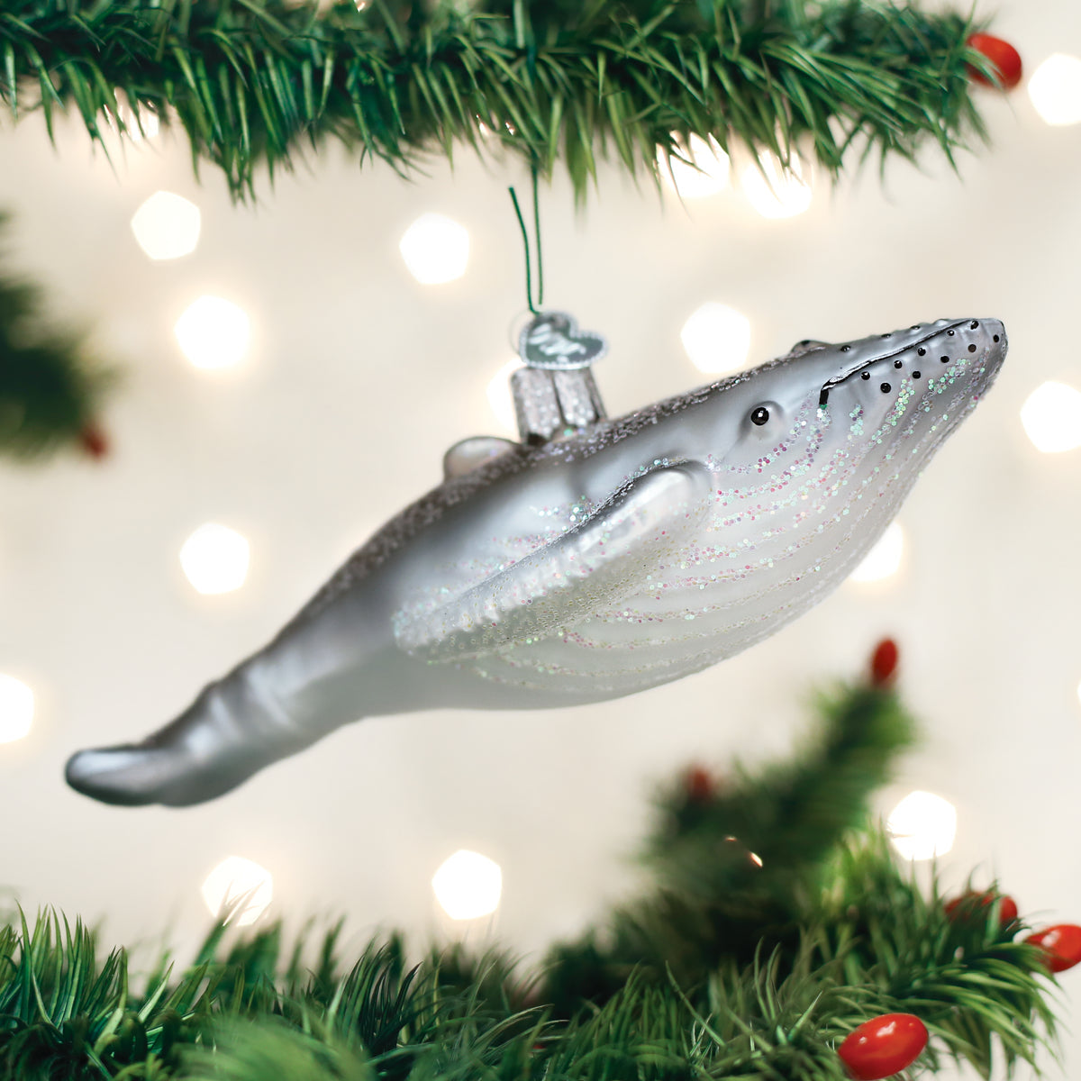 Humpback Whale Ornament Old World Christmas