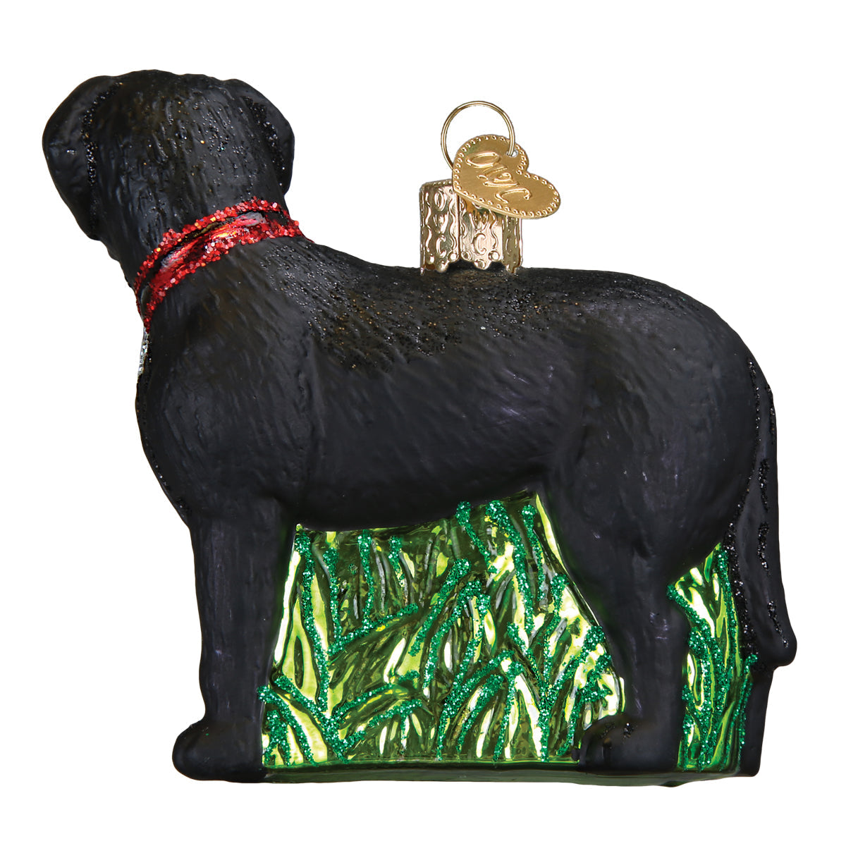 Standing Black Lab Ornament Old World Christmas