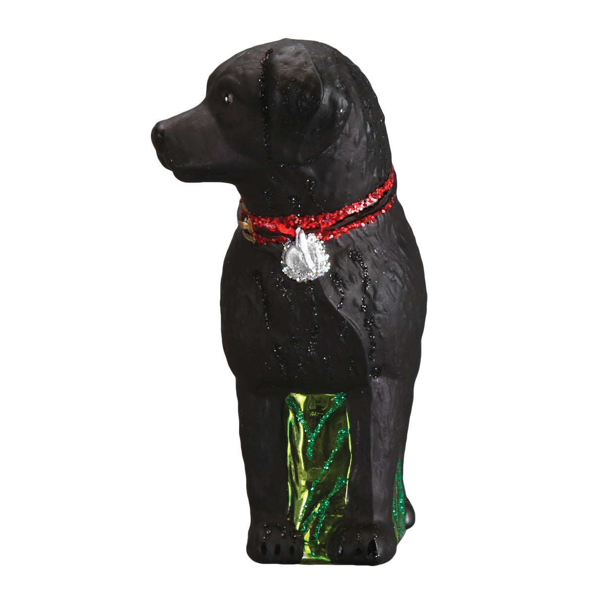Standing Black Lab Ornament Old World Christmas