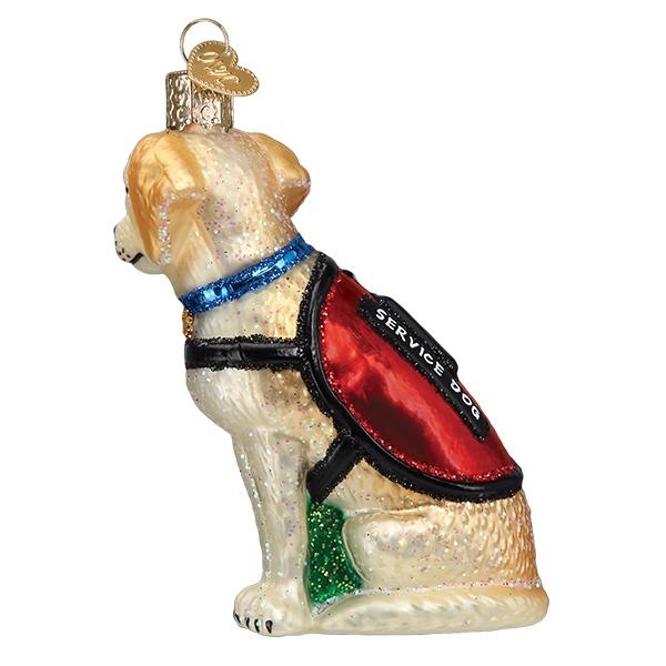 Service Dog Ornament Old World Christmas