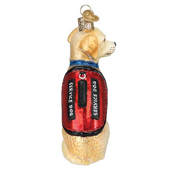 Service Dog Ornament Old World Christmas
