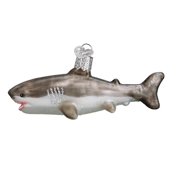 Great White Shark Ornament Old World Christmas