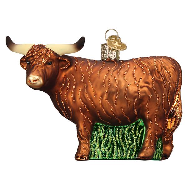 Highland Cow Christmas Ornament Old World Christmas
