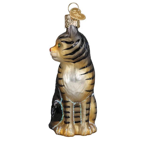 Tabby Cat ornament Old World Christmas