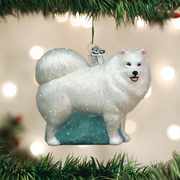 Samoyed Ornament Old World Christmas