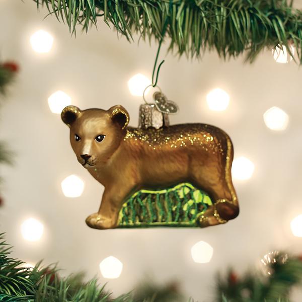 Lion Cub Ornament Old World Christmas