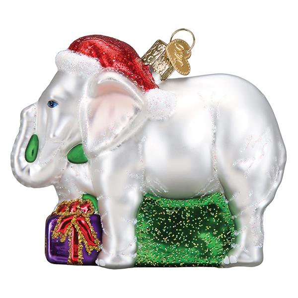 White Elephant Ornament Old World Christmas