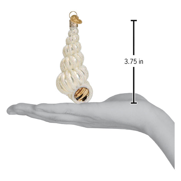 Wentletrap Shell Ornament Old World Christmas