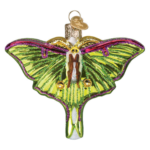 Luna Moth Ornament Old World Christmas