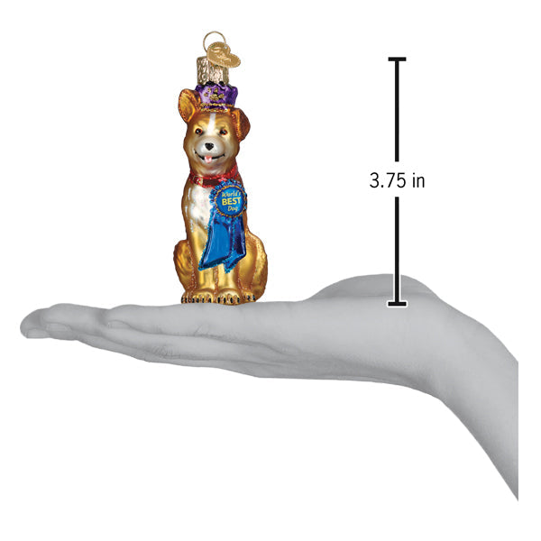 World's Best Dog Ornament Old World Christmas