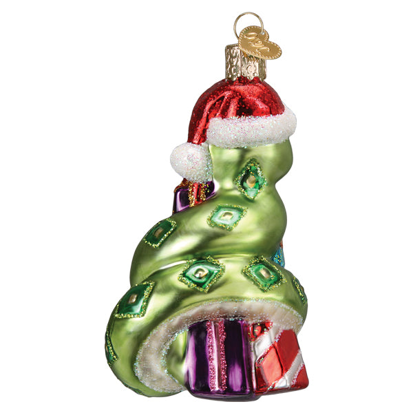 Santa Snake Ornament Old World Christmas