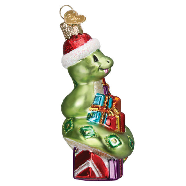 Santa Snake Ornament Old World Christmas