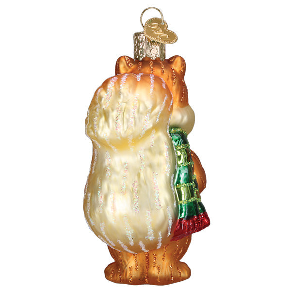 Silly Christmas Squirrel Ornament Old World Christmas