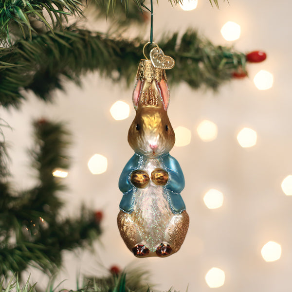Peter Rabbit Ornament Old World Christmas
