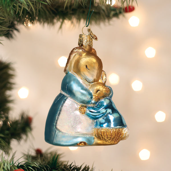 Mrs. Rabbit And Peter Ornament Old World Christmas