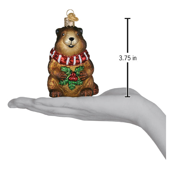 Merry Marmot Ornament Old World Christmas
