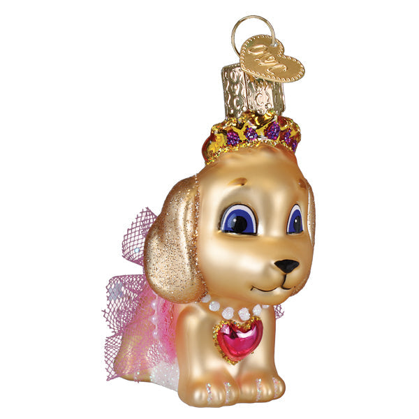 Princess Doggy Ornament Old World Christmas