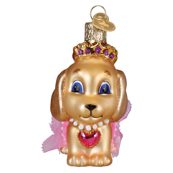 Princess Doggy Ornament Old World Christmas
