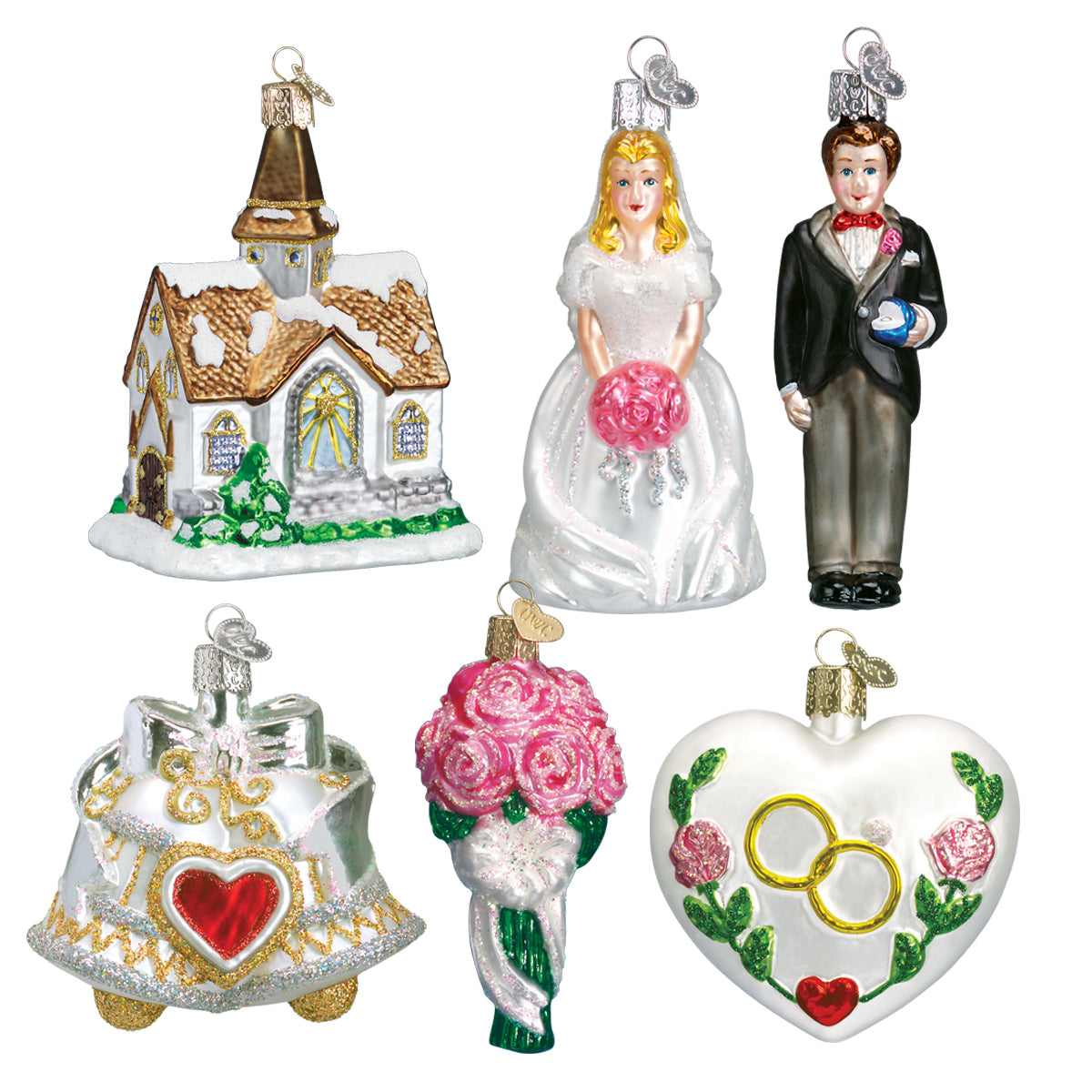 Wedding Ornament Collection Old World Christmas