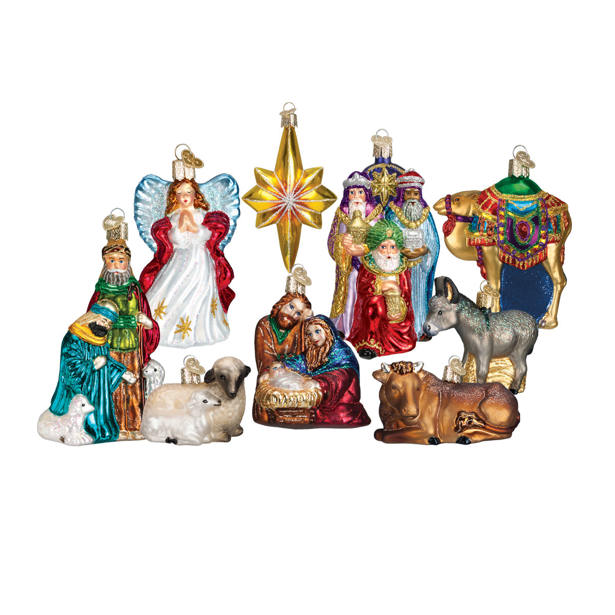 Nativity Ornaments Collection Old World Christmas
