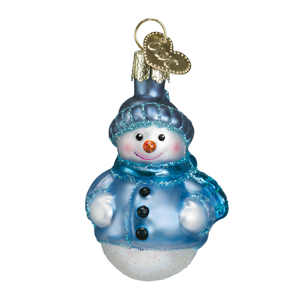 Mini Snowman Ornament Set Old World Christmas