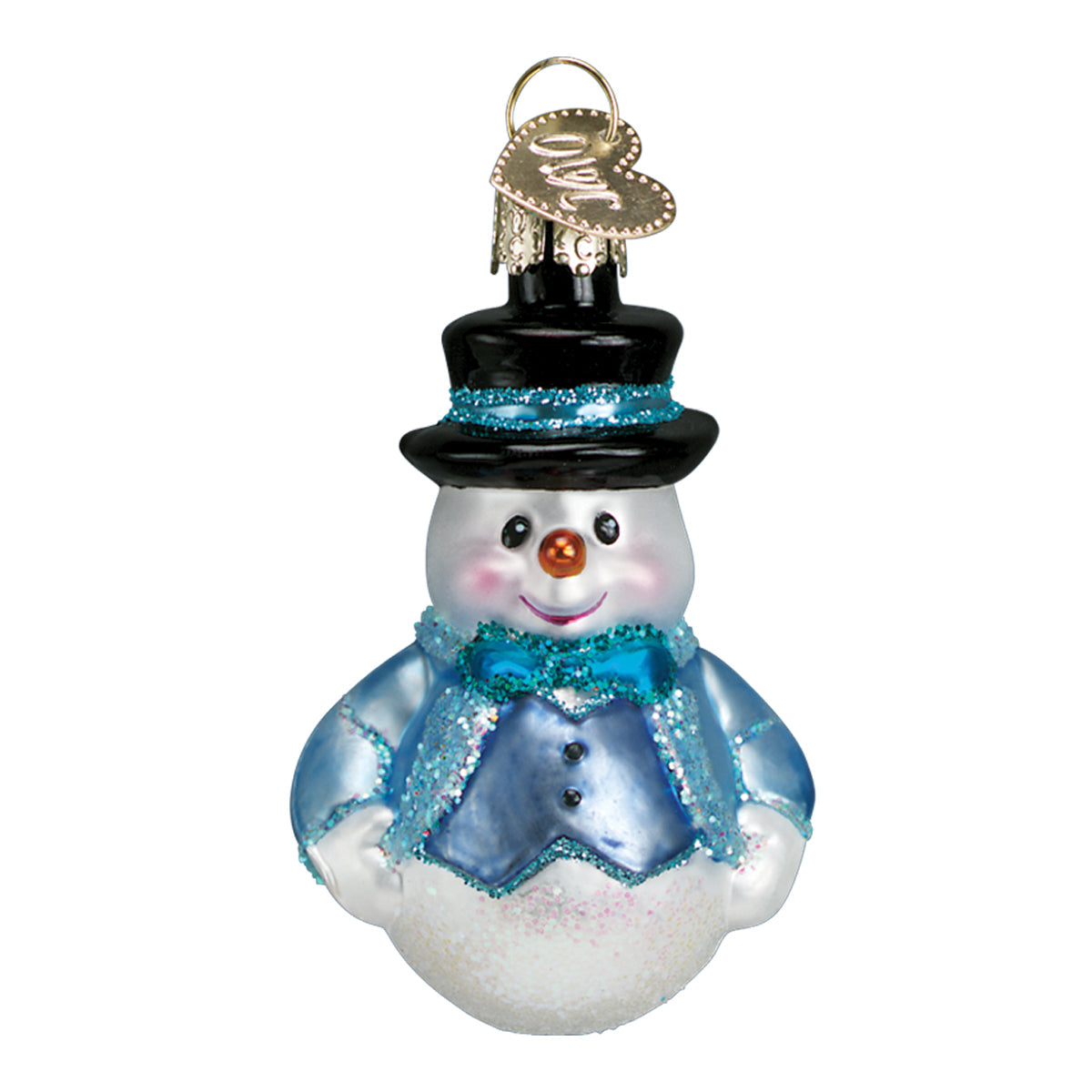 Mini Snowman Ornament Set Old World Christmas