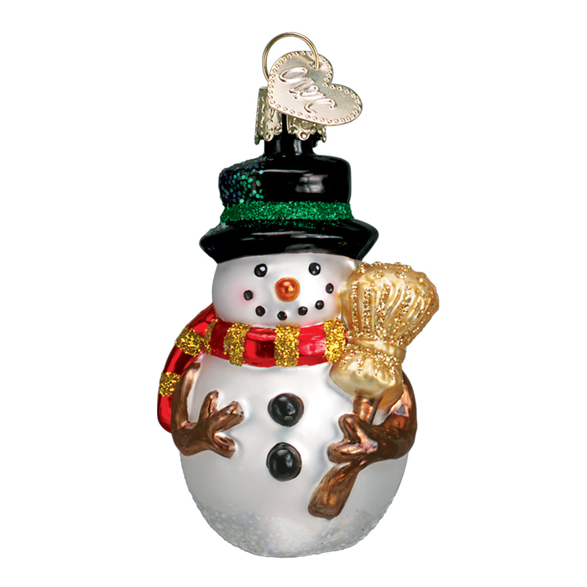 Mini Snowman Ornament Set Old World Christmas