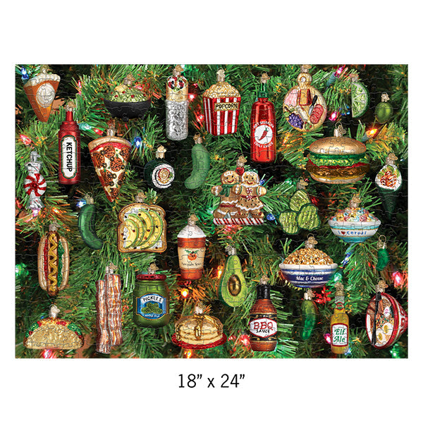 Tasty Christmas Puzzle Old World Christmas