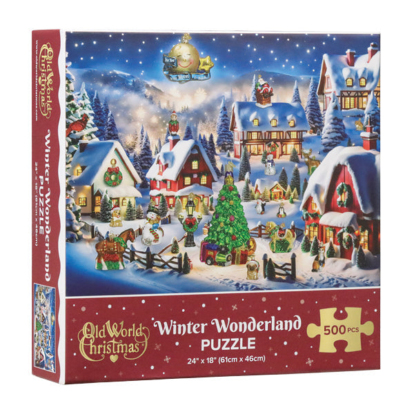 Winter Wonderland Puzzle Old World Christmas