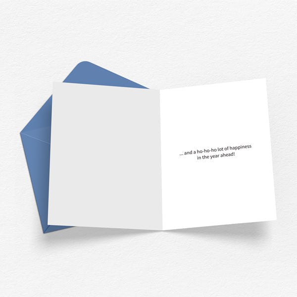 Santa In Sleigh Christmas Card Old World Christmas