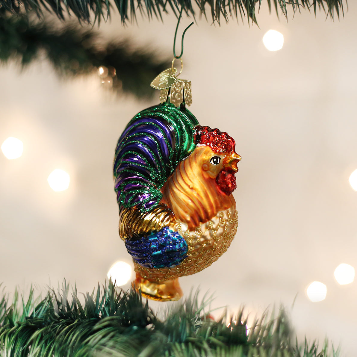 Rooster Ornament Old World Christmas
